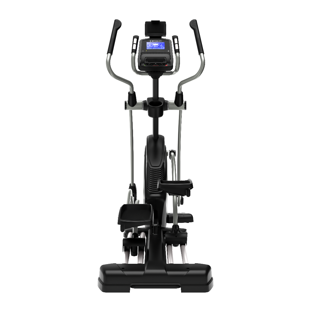 SHUA, Semi Commercial Elliptical SH-B6500E, Silver Gray , Black - Athletix.ae