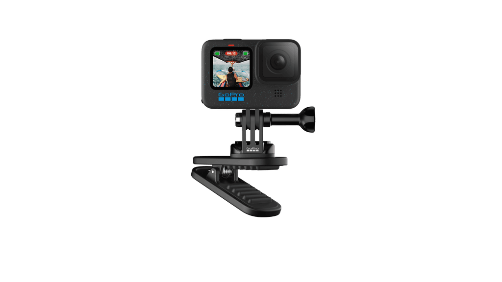 Gopro, Magnetic Swivel Clip, Mounting Buckle And Thumb Screw, Black - Athletix.ae