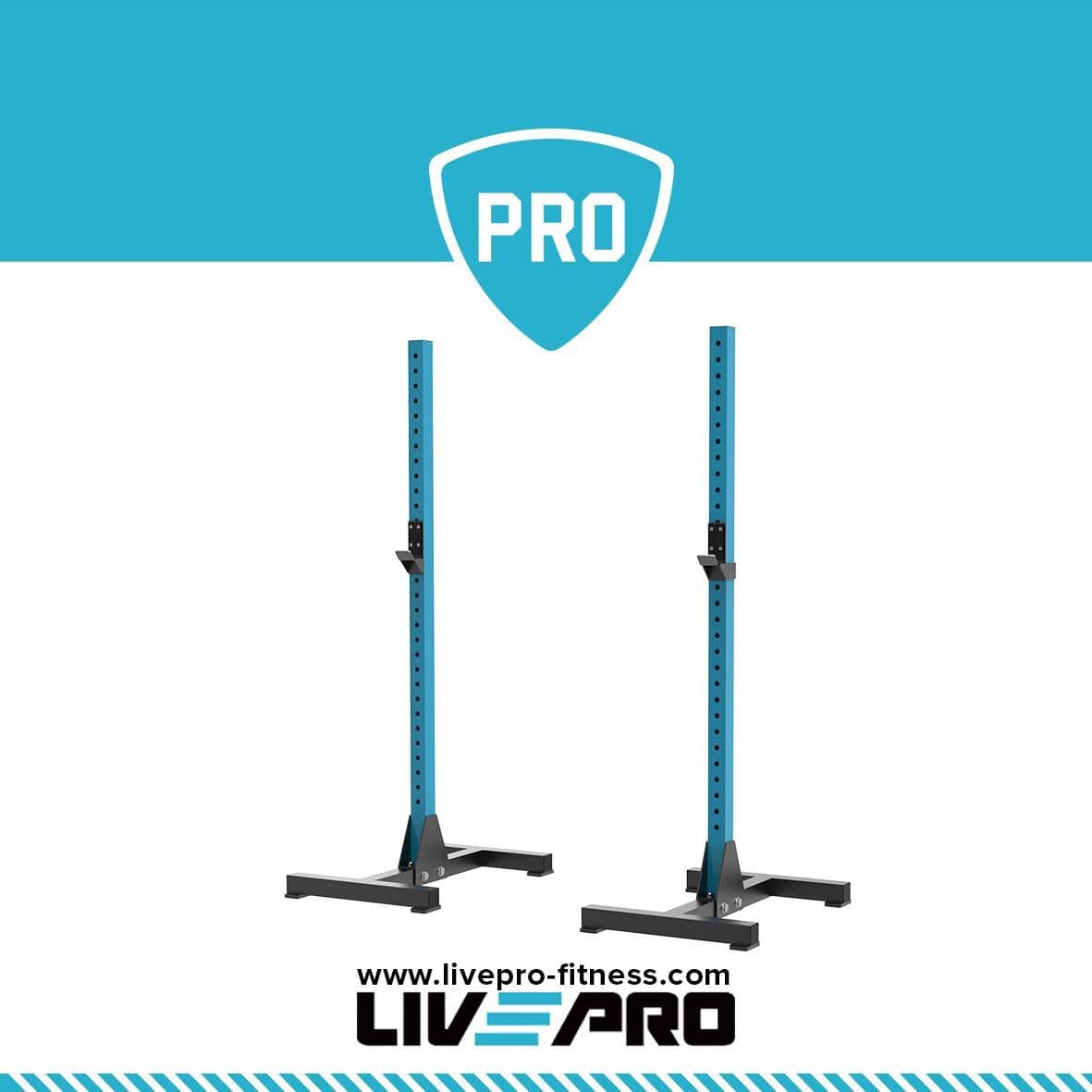 LivePro Separated Squat Rack - Athletix.ae