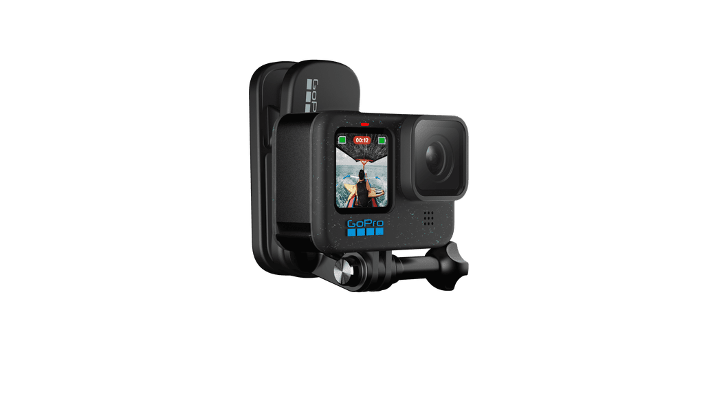 Gopro, Magnetic Swivel Clip, Mounting Buckle And Thumb Screw, Black - Athletix.ae