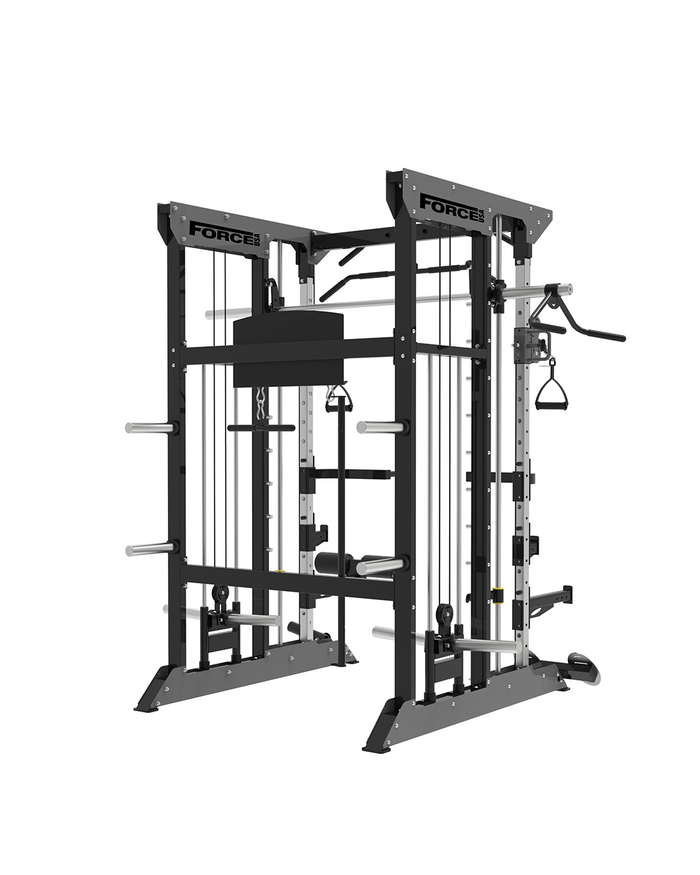 Garner Force USA F50 All-In-One Trainer Plate Loaded (Includes 15kg Barbell)