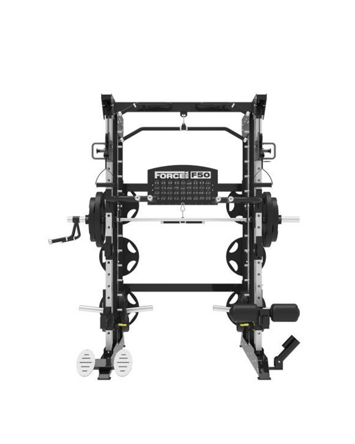 Garner Force USA F50 All-In-One Trainer Plate Loaded (Includes 15kg Barbell)