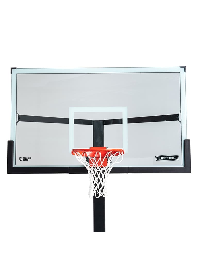 Lifetime, Bb Mammoth Bolt Down Basketball Hoop, Tempered Glass, 72 X 42 X 2 Inch - Athletix.ae