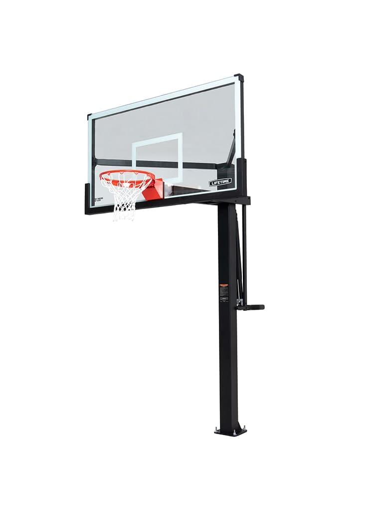 Lifetime, Bb Mammoth Bolt Down Basketball Hoop, Tempered Glass, 72 X 42 X 2 Inch - Athletix.ae