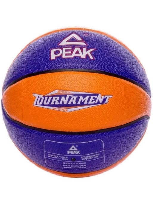 Peak, Pu Basketball, Q143040 Bb Series, Blue/Orange - Athletix.ae