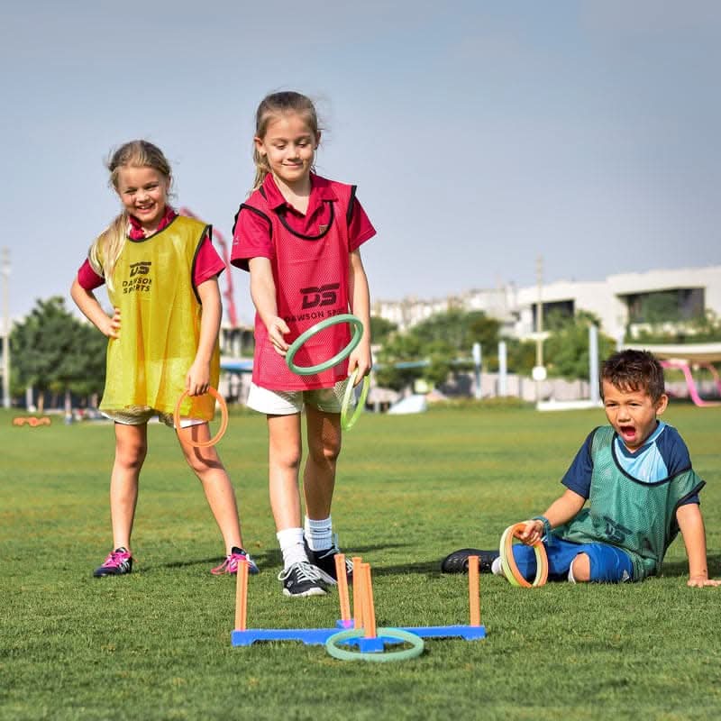 DS Ring Toss Game Set (5 Target, 6 Rings) - Athletix.ae