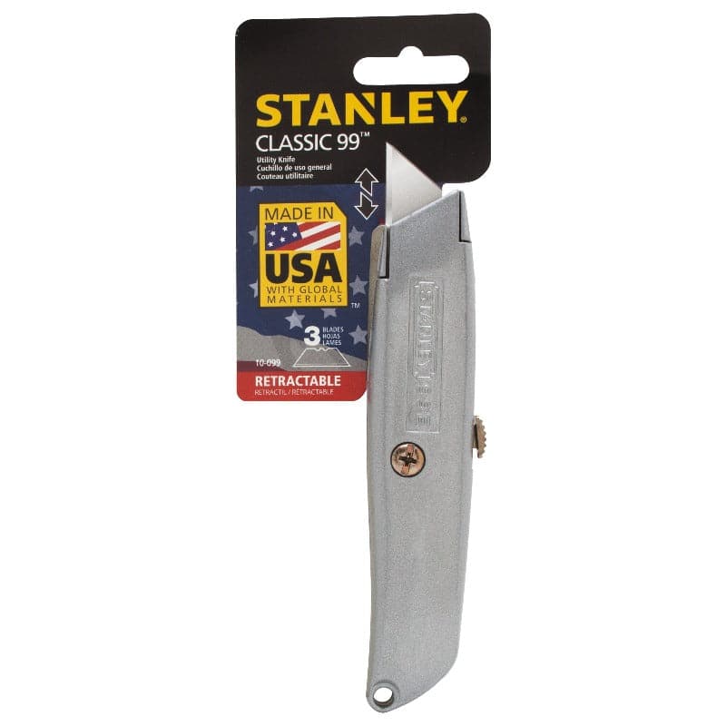 Shop for Stanley 6 Inches Classic 99® Retractable Utility Knife on outback.ae