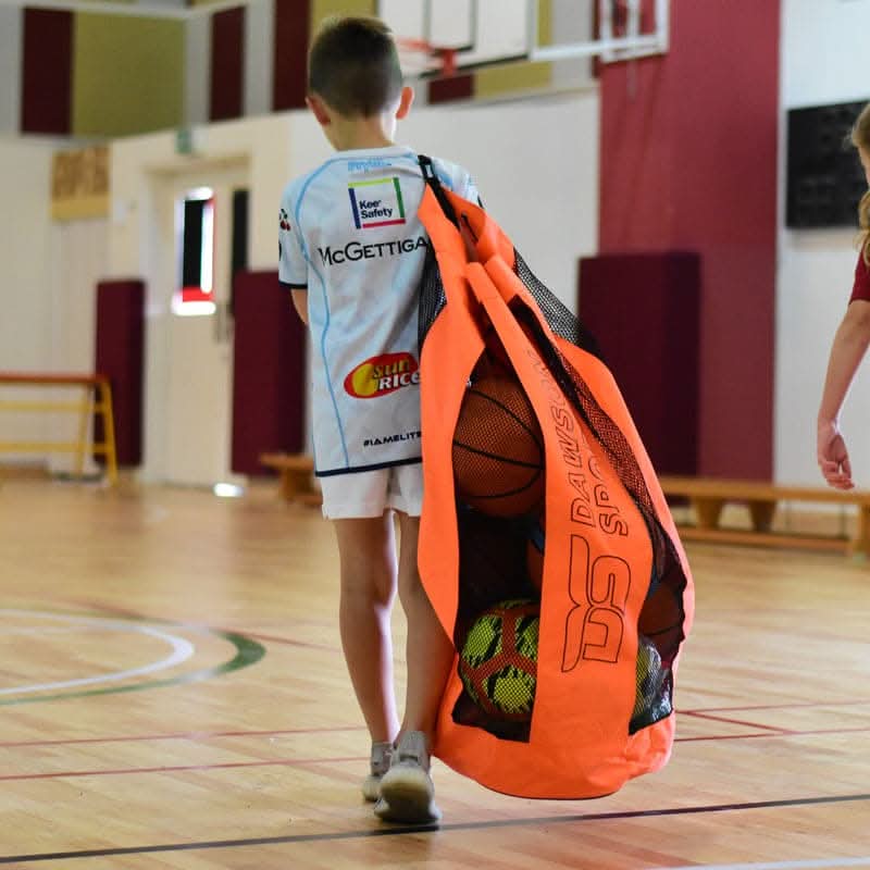DS Mesh Carry Bag - Orange - Athletix.ae