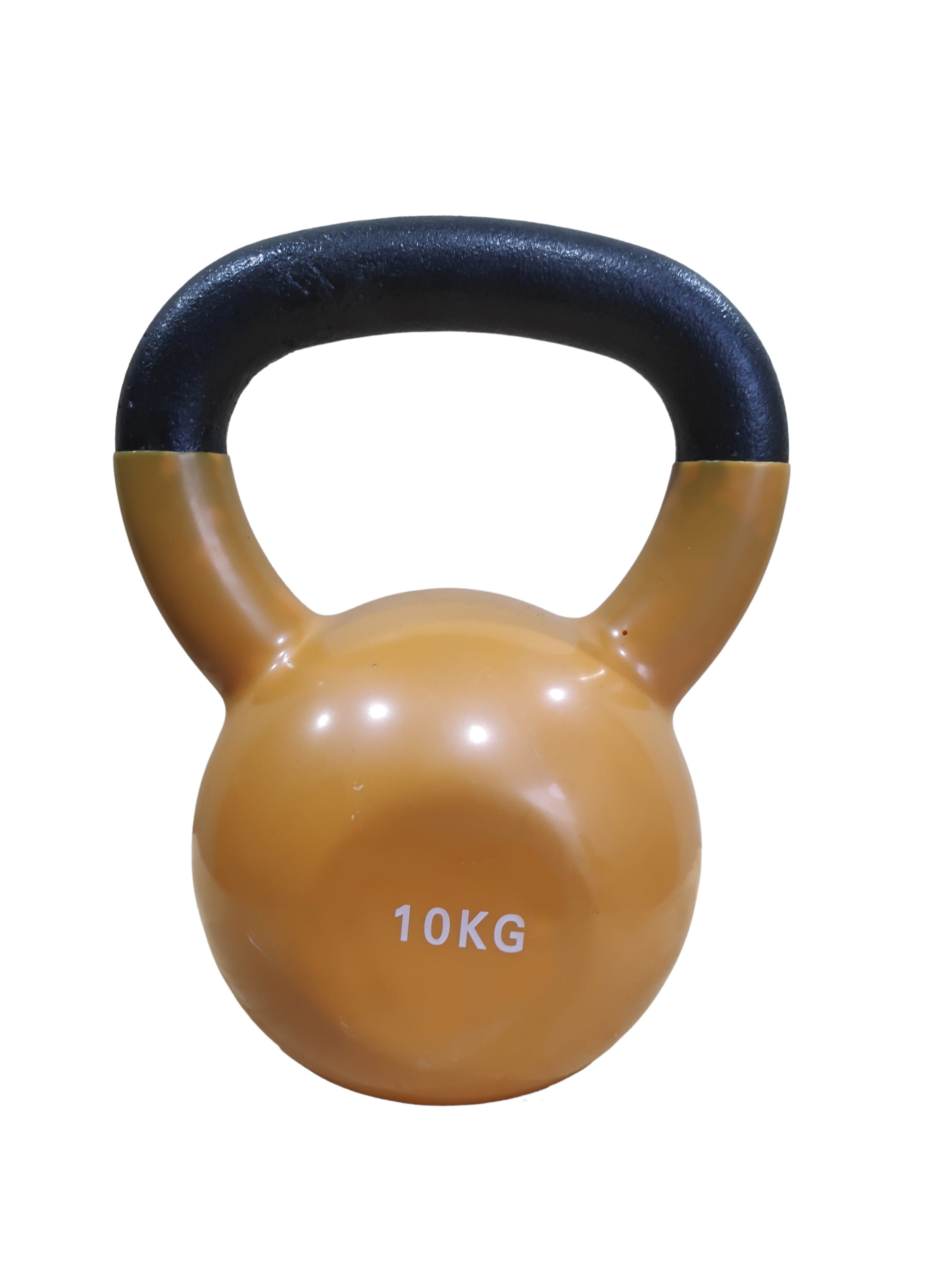 PRSAE Cross fit 1441 Fitness Vinyl Kettlebell Set 6 to 16 KG (6 PCS Set )