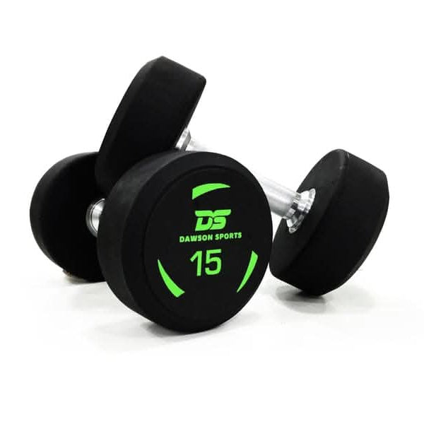 DS Rubber Dumbbells - 15kg