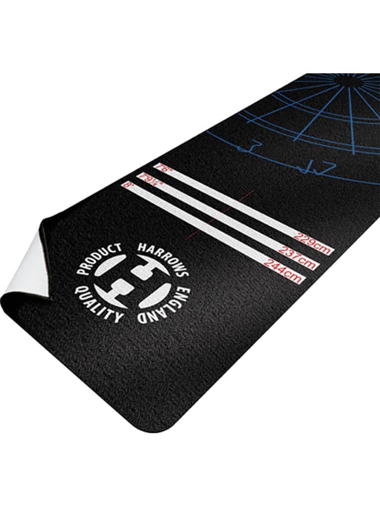 Harrows, Dart Nylon Fiber Mat Module 365, Je06, Black - Athletix.ae