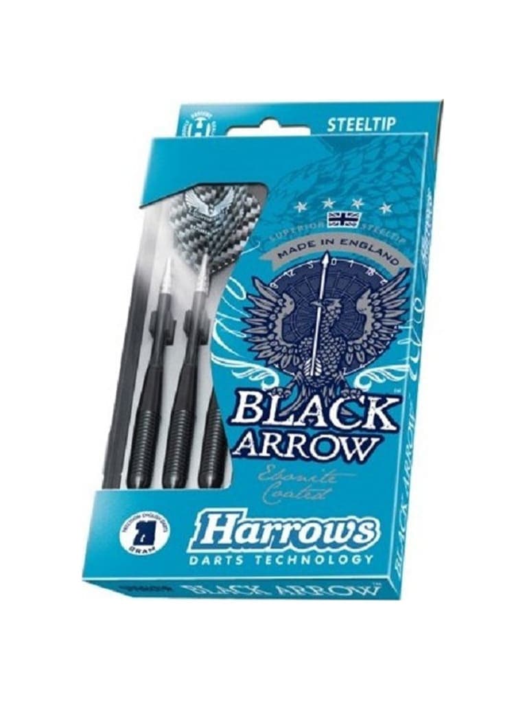 Harrows, Dart Arrow 24 Grams B102 / Ed106, Black - Athletix.ae