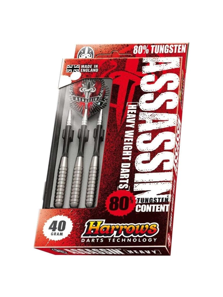 Harrows, Dart Assassin 80% Tungsten Heavy, B616H, Red - Athletix.ae