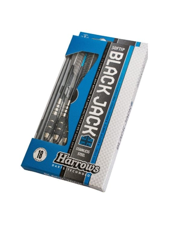 Harrows, Jack Darts 18 Grams, B105/Ed901, Black - Athletix.ae