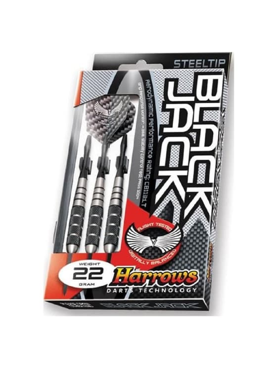 Harrows, Jack Darts 22 Grams, B105/Ed901, Black - Athletix.ae