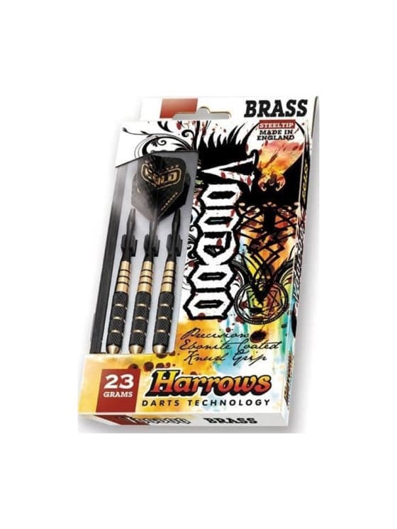 Harrows, Voodoo Darts 23 Grams, B104, Gold - Athletix.ae