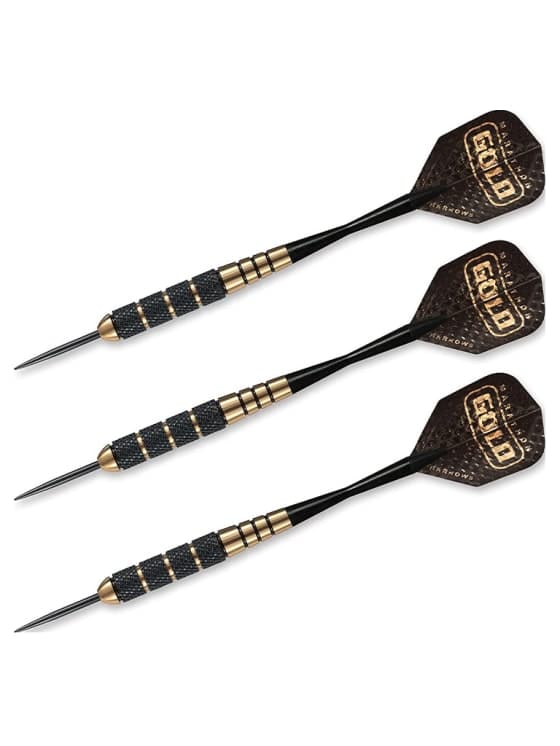 Harrows, Voodoo Darts 23 Grams, B104, Gold - Athletix.ae