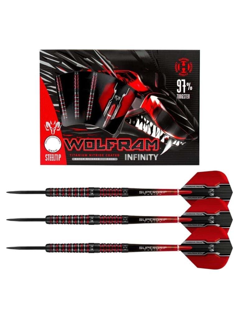 Harrows, Dart Wolfram 97% Tungsten, B620, Red - Athletix.ae