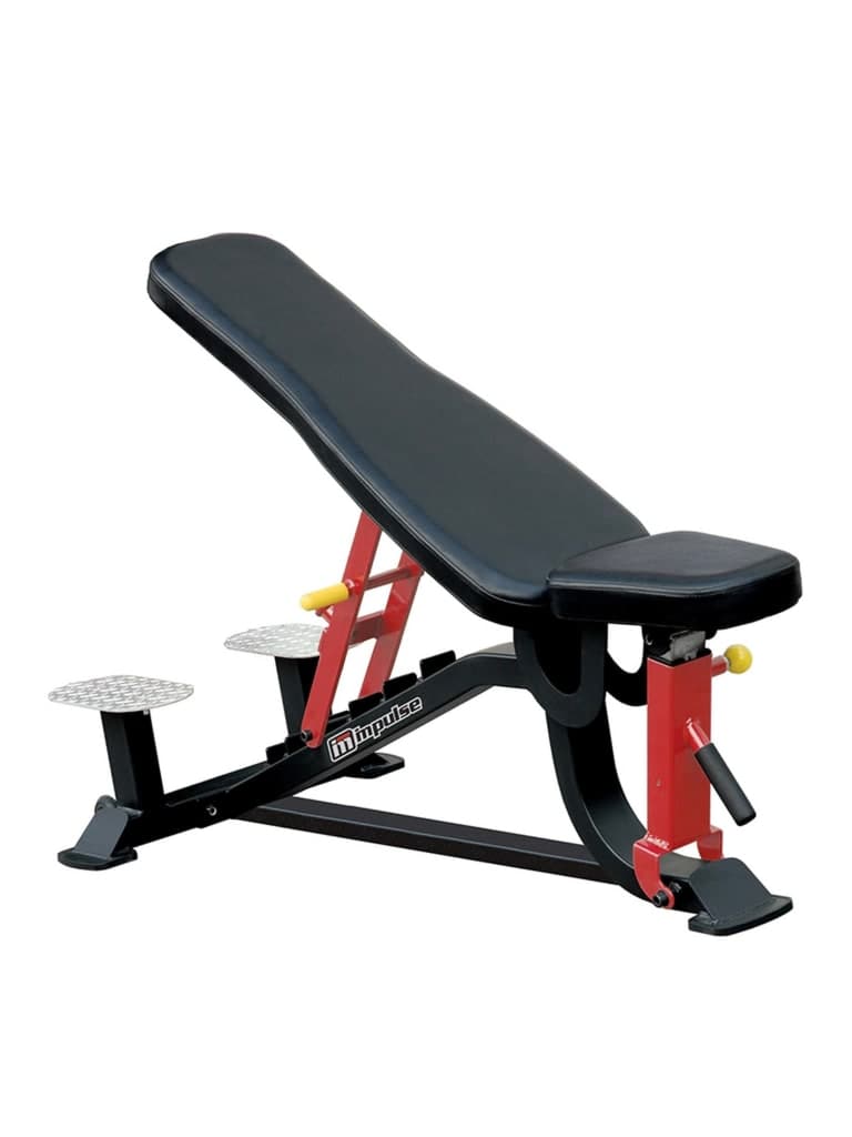 Impulse Fitness, Fid Bench, Sl7012, Black - Athletix.ae