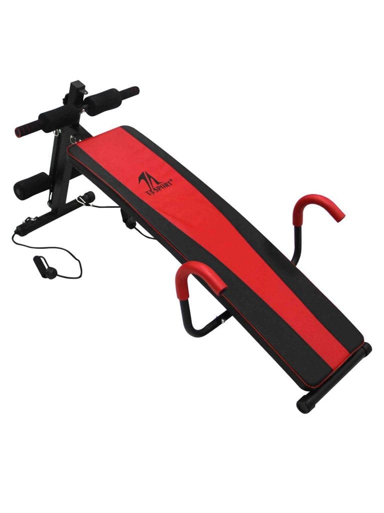 Ta Sport, Sit Up Bench, Z6413, Black/Red - Athletix.ae