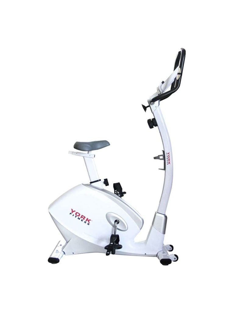 York, Fitness Upright Bike, B50-V2, White - Athletix.ae