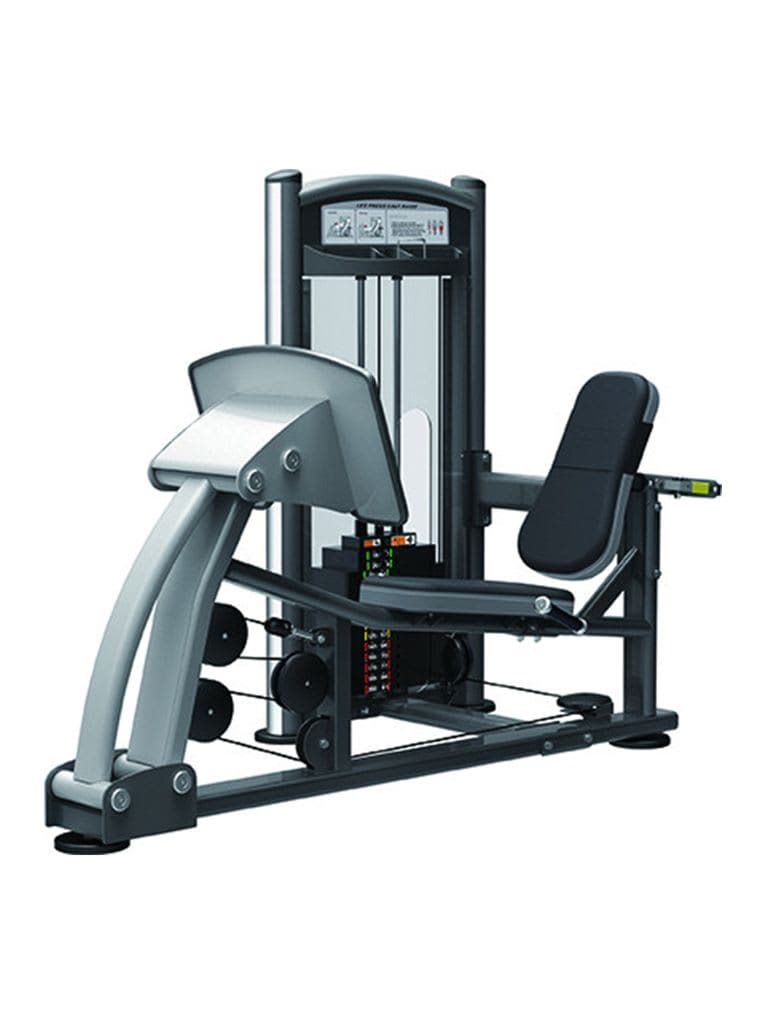 Impulse Fitness, Leg Press, It9010 200Lbs/It9310, Silver & Black - Athletix.ae