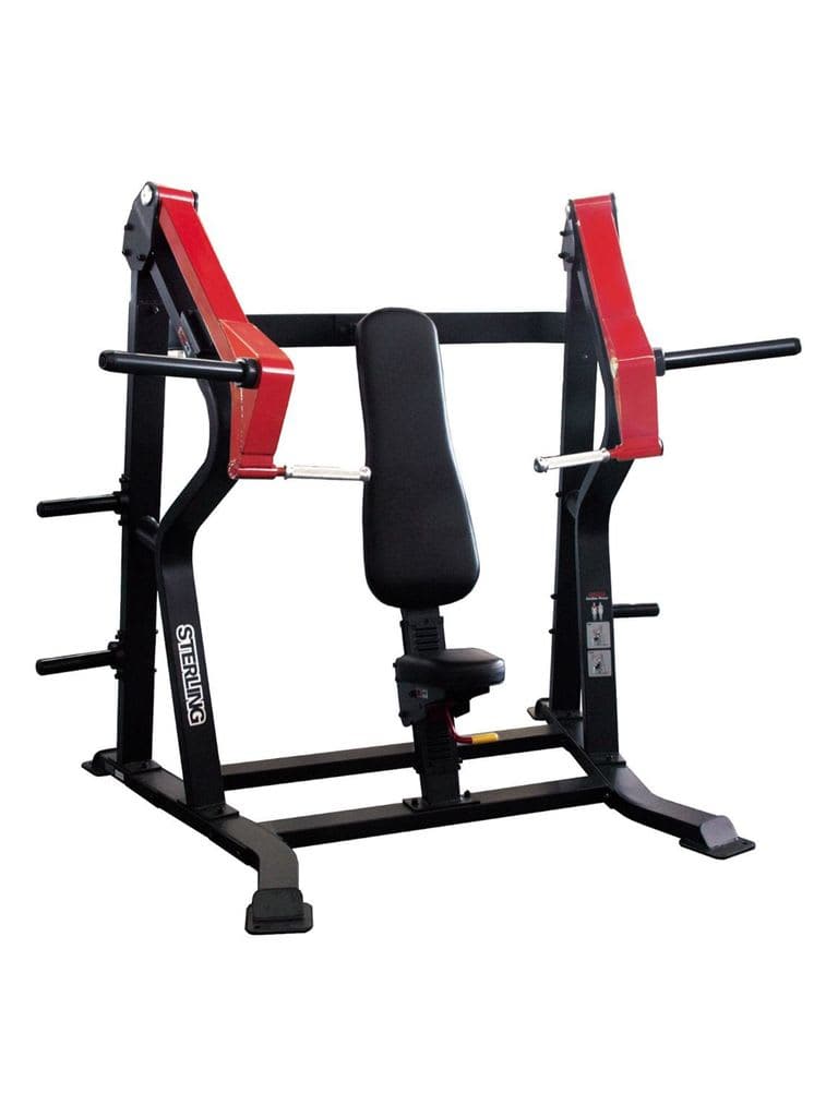 Impulse Fitness, Incline Press, Sl7005, Black & Red - Athletix.ae