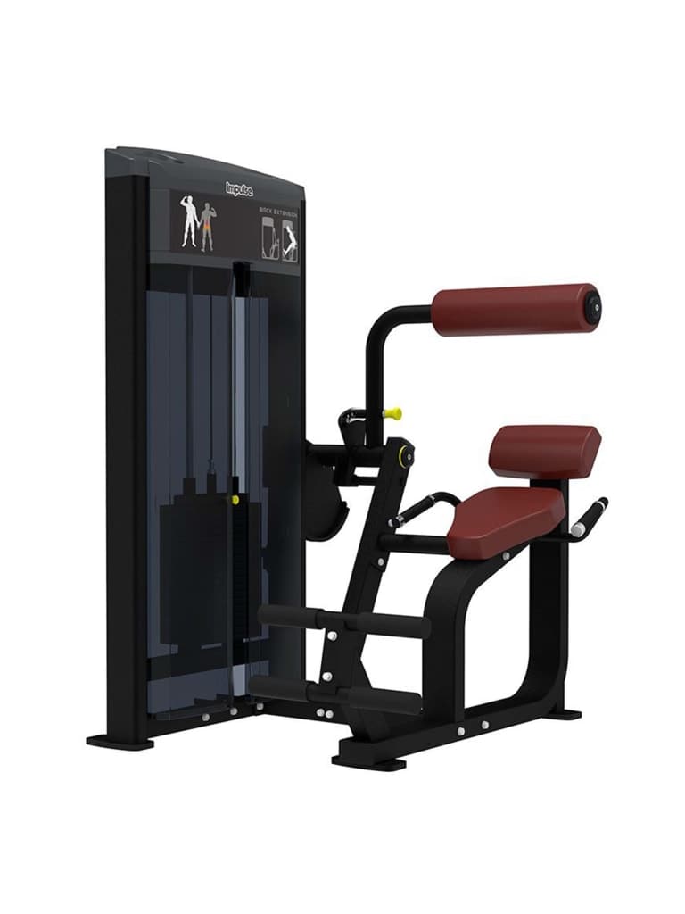 Impulse Fitness, Abdominal Machine, If9314, Black - Athletix.ae