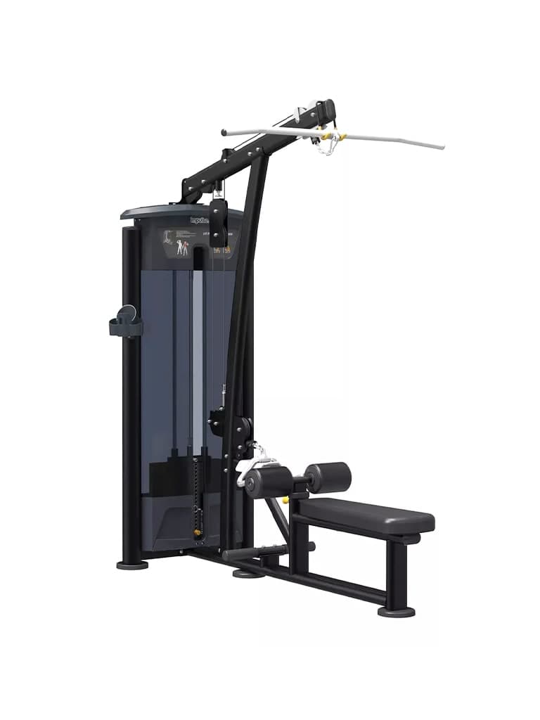 Impulse Fitness, Lat Pulldown / Vertical Row, It9522, Silver & Black - Athletix.ae