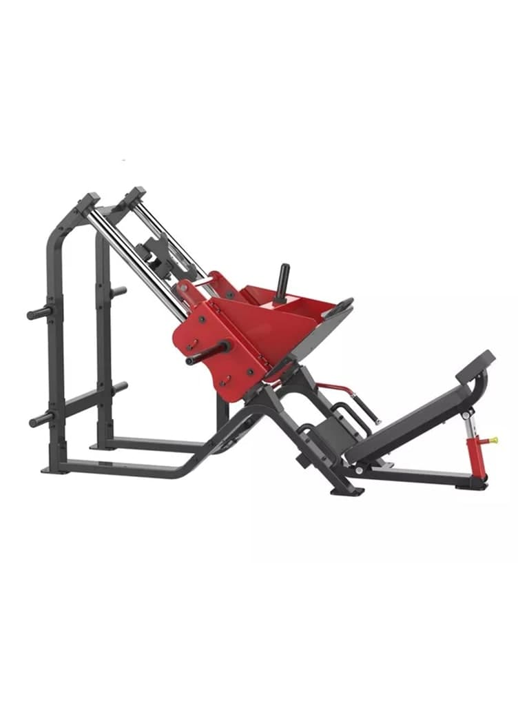 Impulse Fitness, Reverse Leg Press - 45 Leg Press, Sl7020, Silver & Black - Athletix.ae