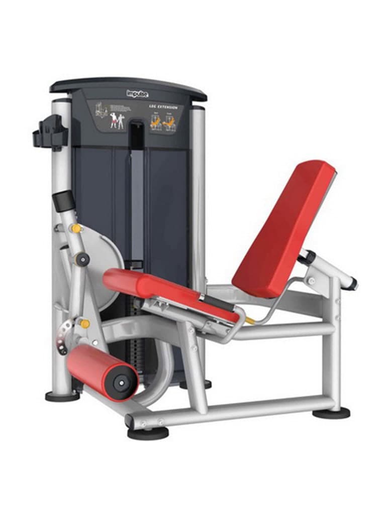 Impulse Fitness, Leg Extension 200 Lbs, It9505, Black - Athletix.ae