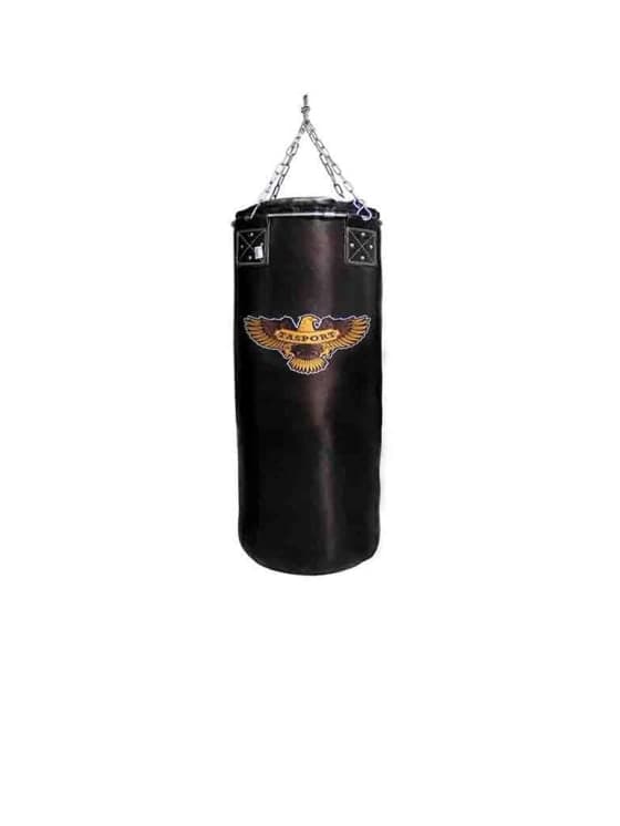 Ta Sport, Punching Bag With Steel Ring, 120Cm, Black - Athletix.ae