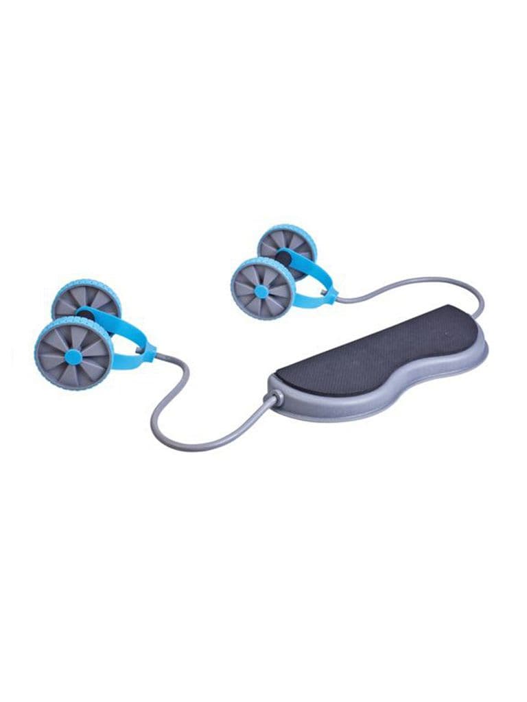 Liveup, Multi Way Exercise Wheel, Ls3370, Blue - Athletix.ae