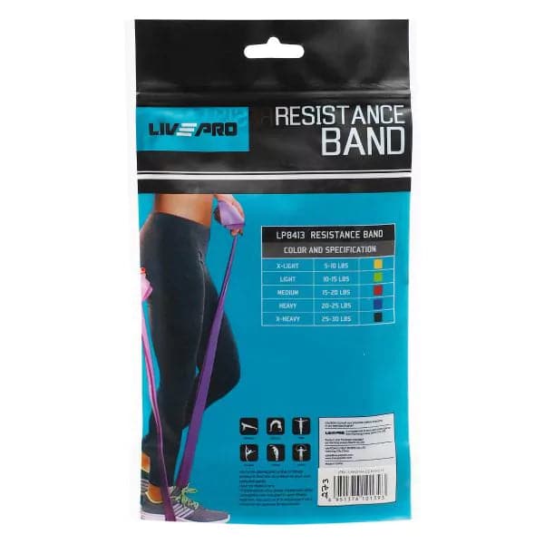 Liveup, Resistance Bands, Lp8413 - Athletix.ae