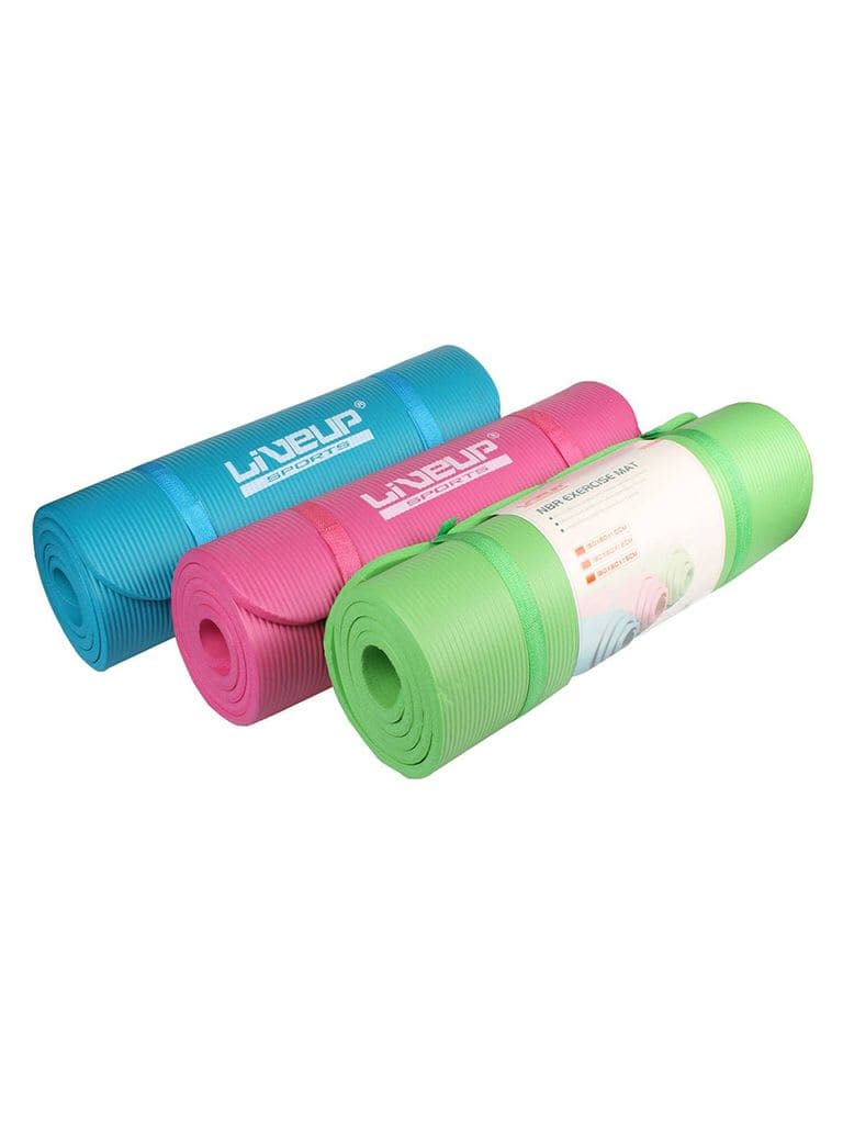 Liveup, Nbr Yoga Mat, 180 X 60 X 1.2 Cm, Ls3257, 3Colors - Athletix.ae