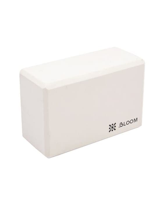 Bloom, LivePro Yoga Brick, White - Athletix.ae