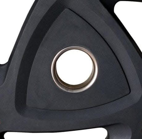 1441 Fitness Tri Grip Color PU Olympic Plates 2.5 Kg to 20 Kg - 1 Year Warranty