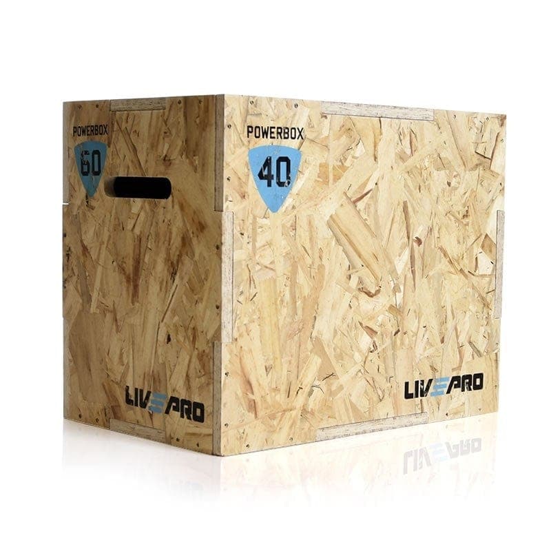 Liveup Pro 3 in 1 Wooden Plyo Box - Athletix.ae