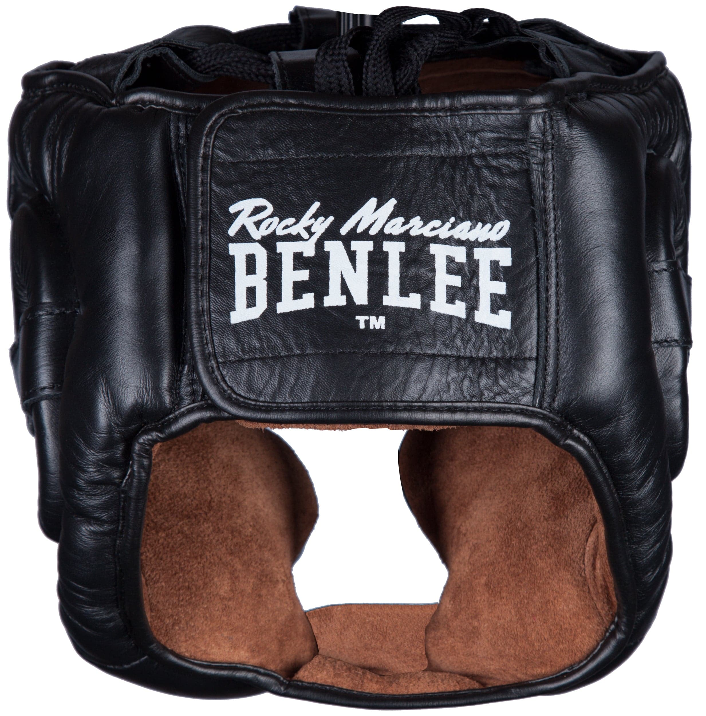 Benlee Boxing Helmet, Full Face Head Protection, 197016/1000, Black, L/XL - Athletix.ae