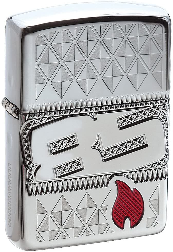 Zippo 29442 Armor 85th Anniversary Limited Edition Polished Chrome Windproof Lighter, Classic Model, Silver - OUTBACK