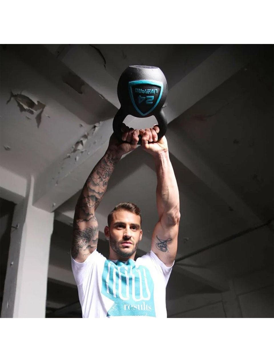 LivePro Cast Iron Kettlebell 4 KG to 32 KG - Athletix.ae