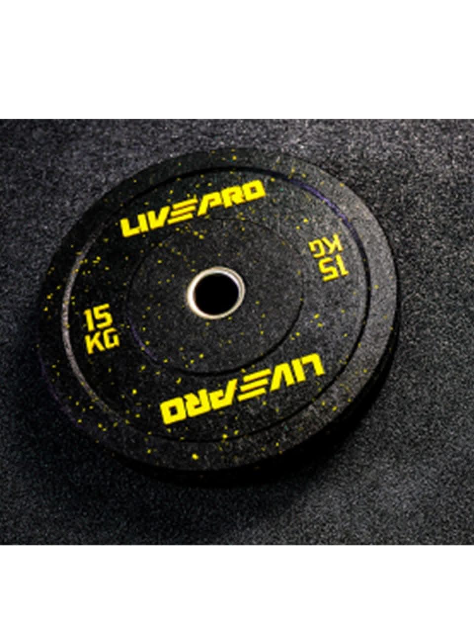 LivePro Hi Temperature Bumper Plate 5 KG to 25 KG