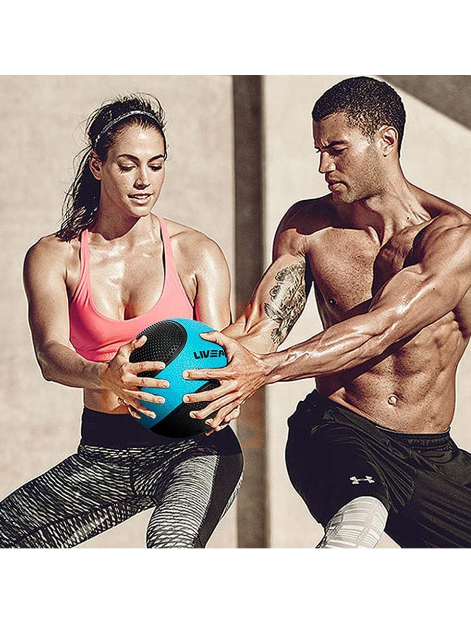 LivePro Solid Medicine Ball - Athletix.ae