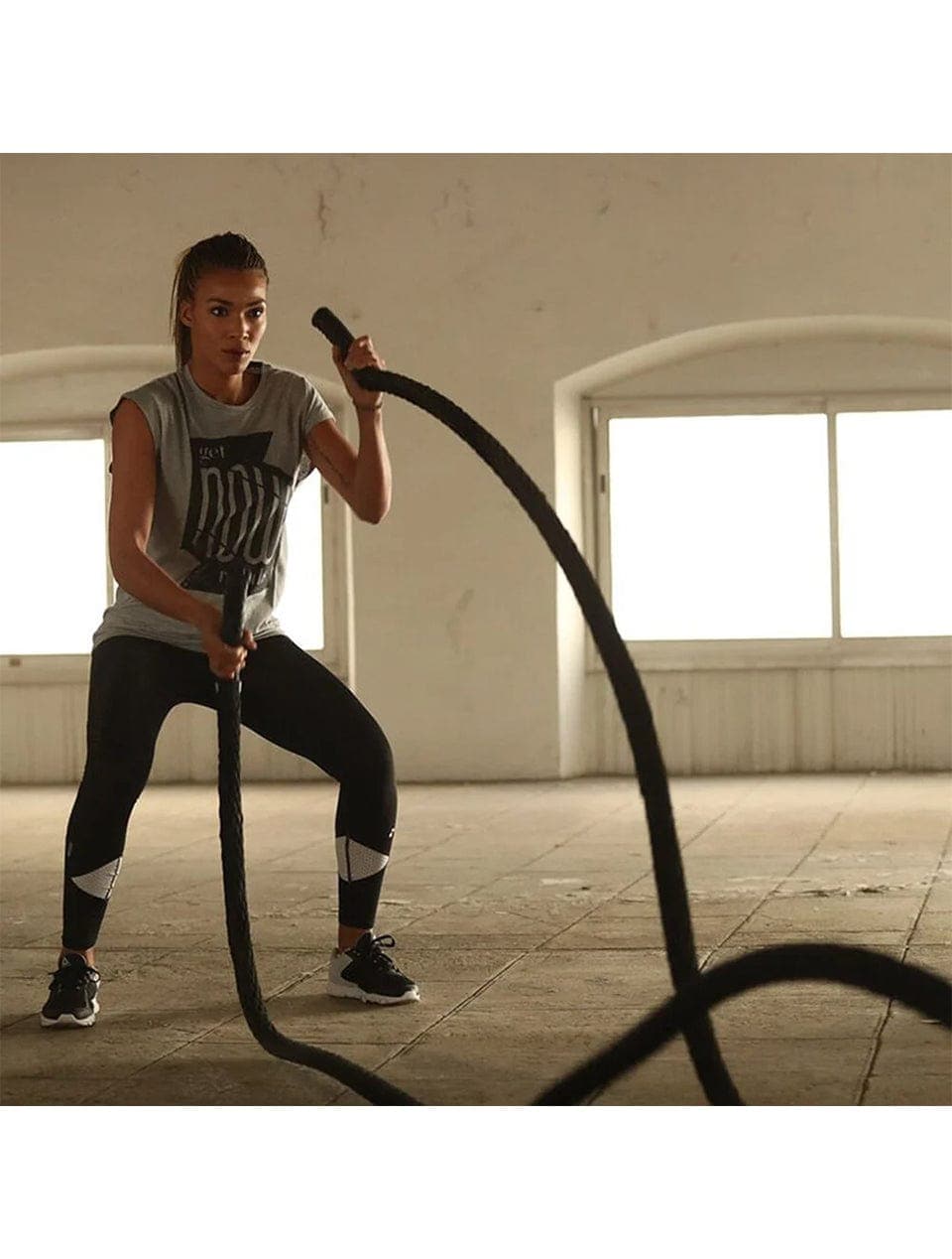 LivePro Crossfit Covered Battle Rope 9 Metre - Athletix.ae
