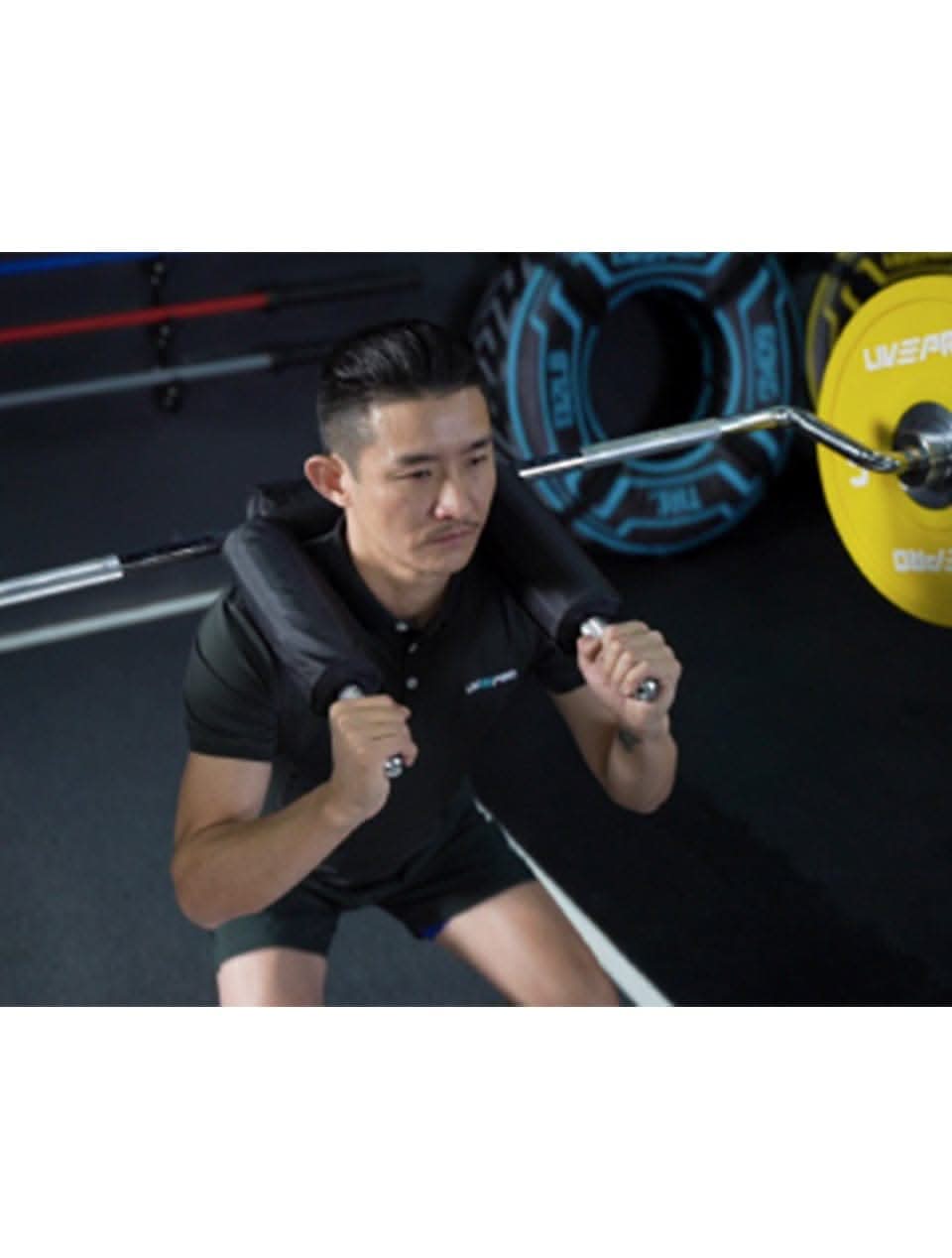 LivePro Safety Squat Weightlifitng Bar - Athletix.ae