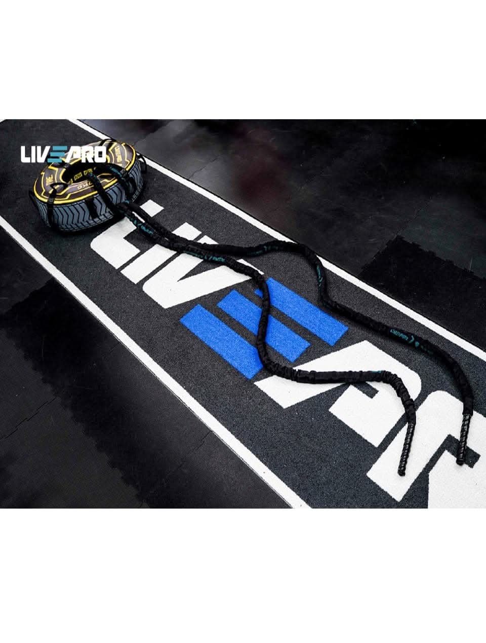 LivePro Crossfit Covered Battle Rope 9 Metre - Athletix.ae