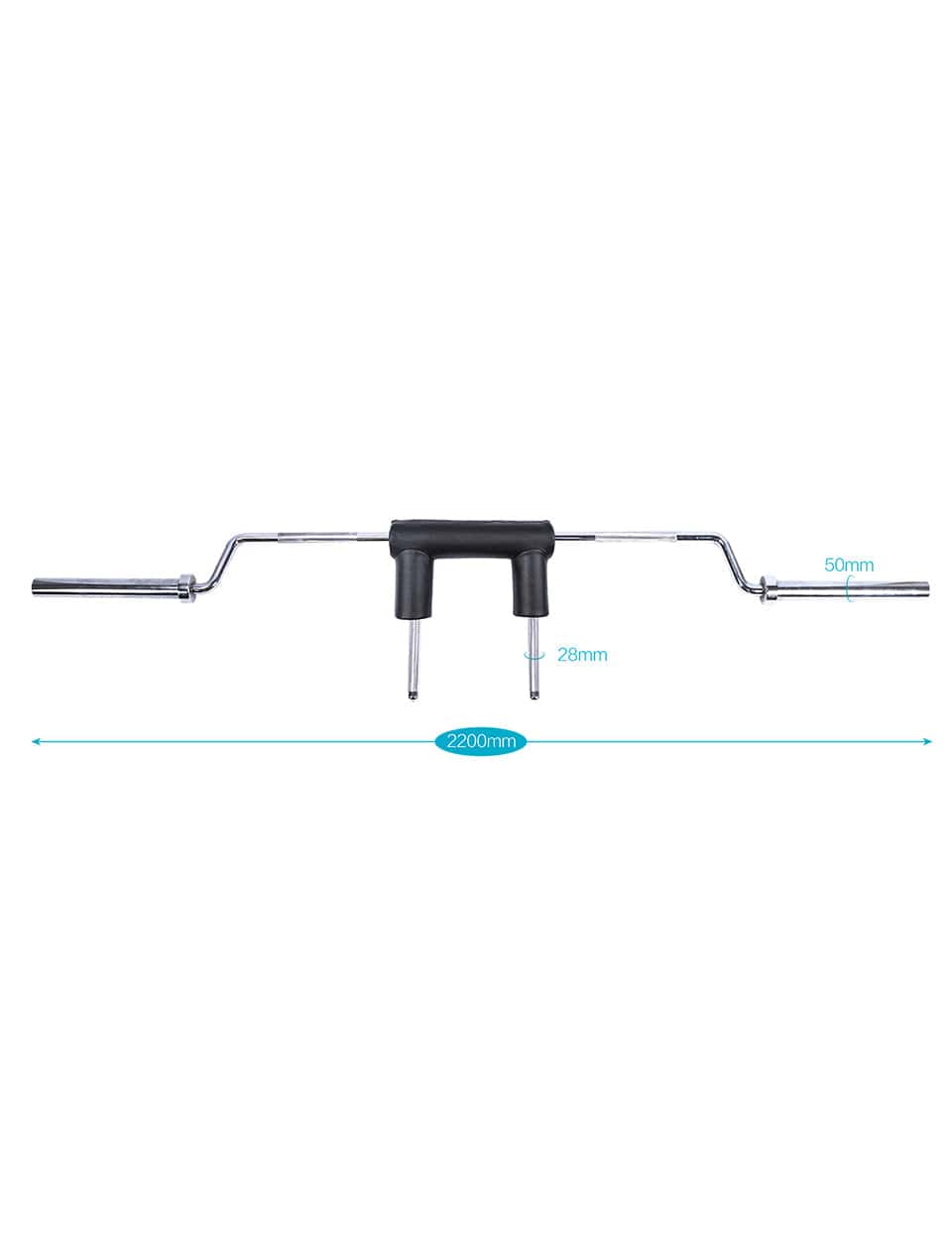 LivePro Safety Squat Weightlifitng Bar - Athletix.ae
