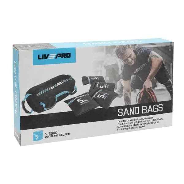 Livepro, Sand Bag, Lp8121, Black - Athletix.ae