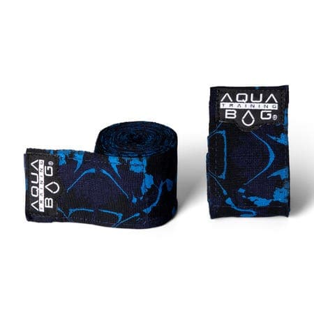 Aqua Bag, 180" Hand Wraps, Bad Boy Blue - Athletix.ae