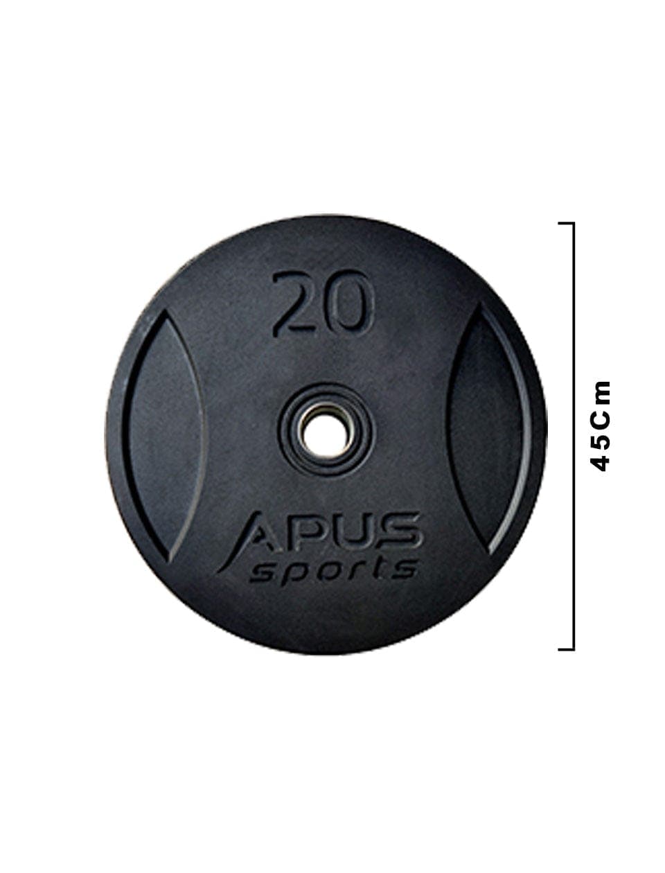 Apus Premium Olympic Bumper Plates 5 KG - 20 KG with 1 Year Warranty - Athletix.ae